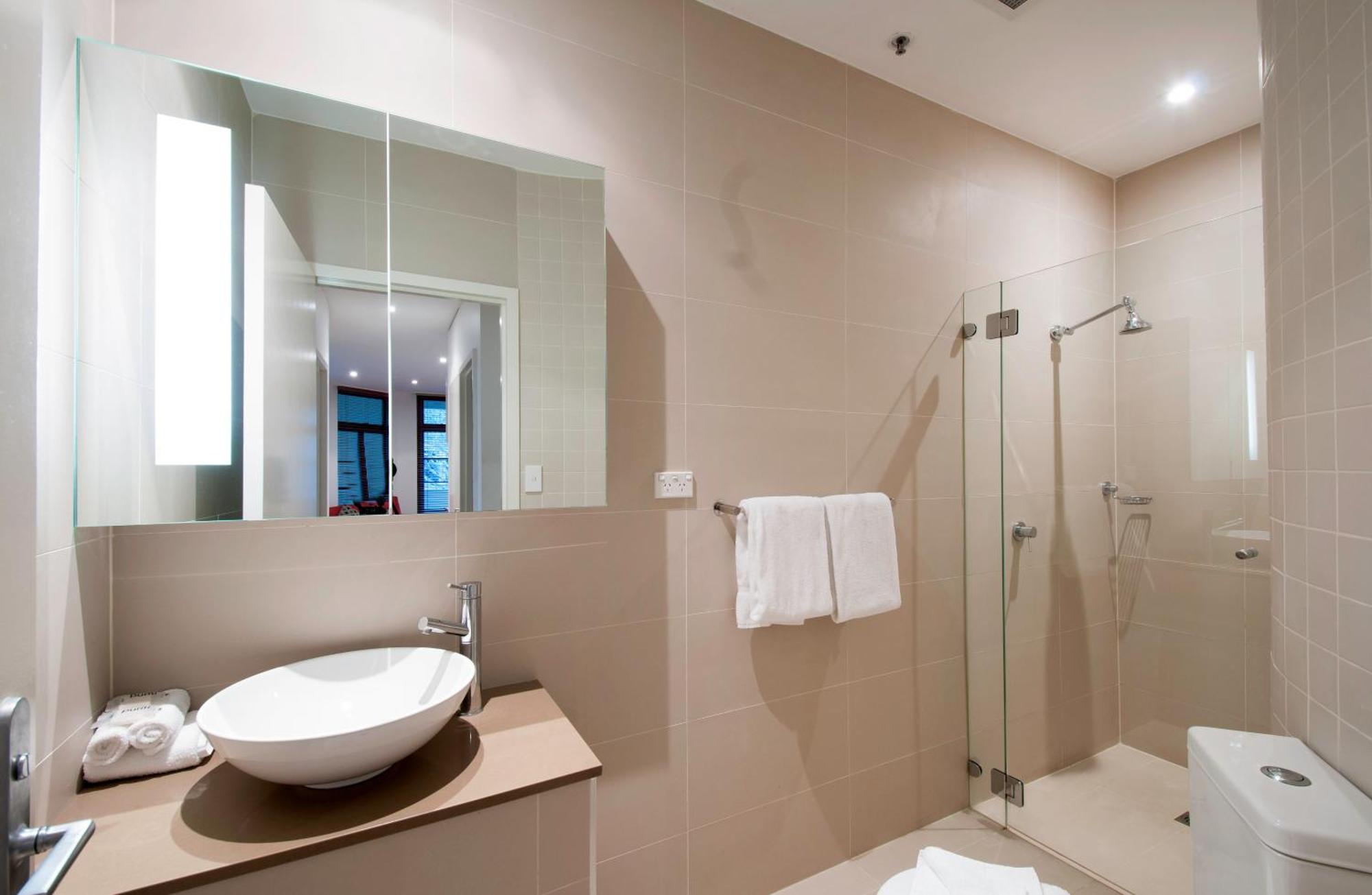 Executive One-Bedroom Apartment Balcony