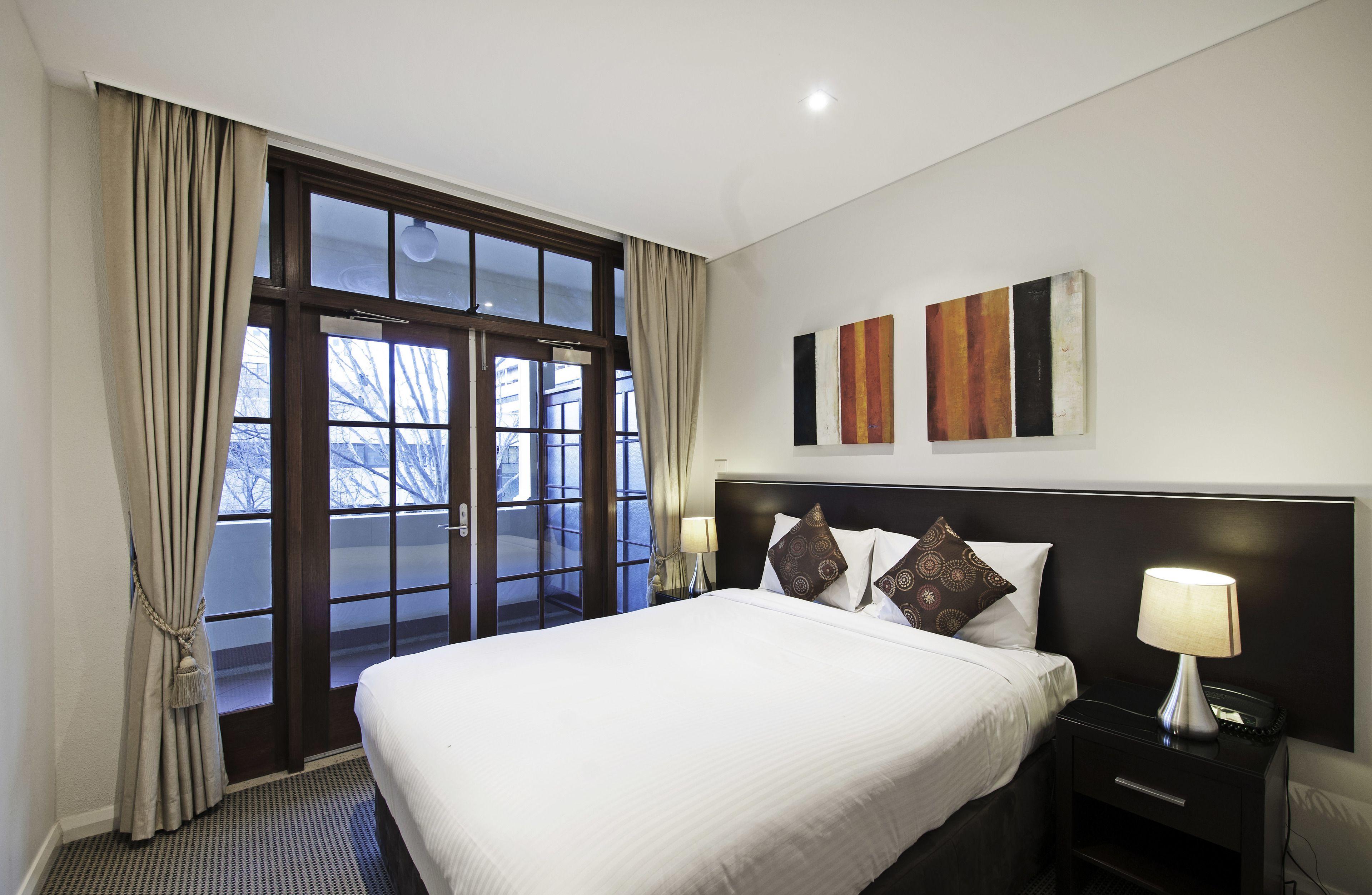Executive One-Bedroom Apartment Balcony