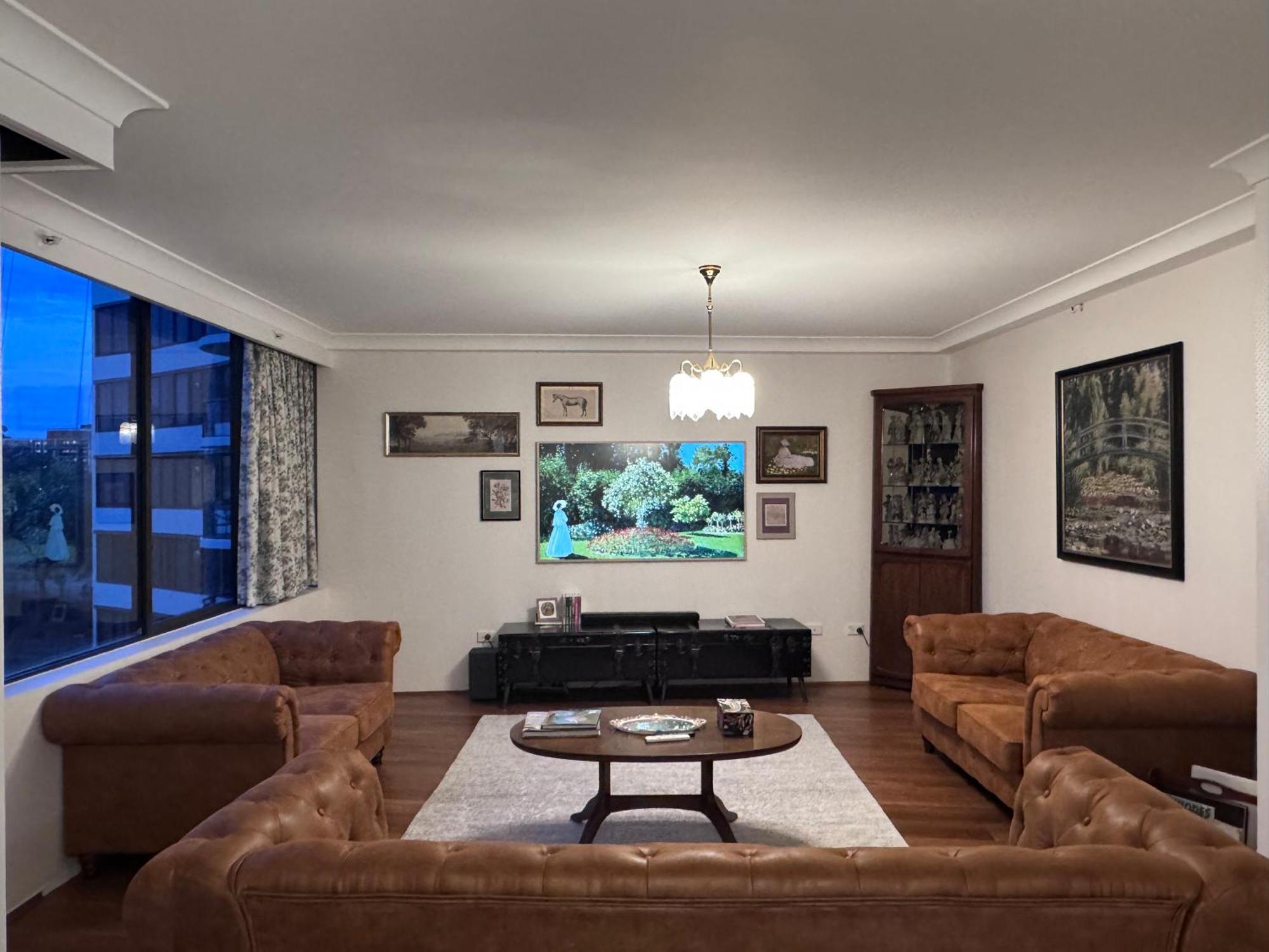 Three-Bedroom Premium Apartment Balcony