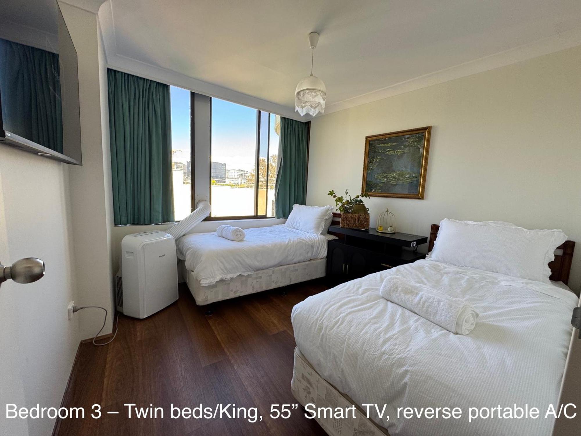 Three-Bedroom Premium Apartment Balcony