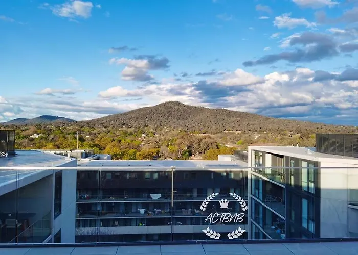 Cbd High Level City View 1Br Apt Free Parking Canberra