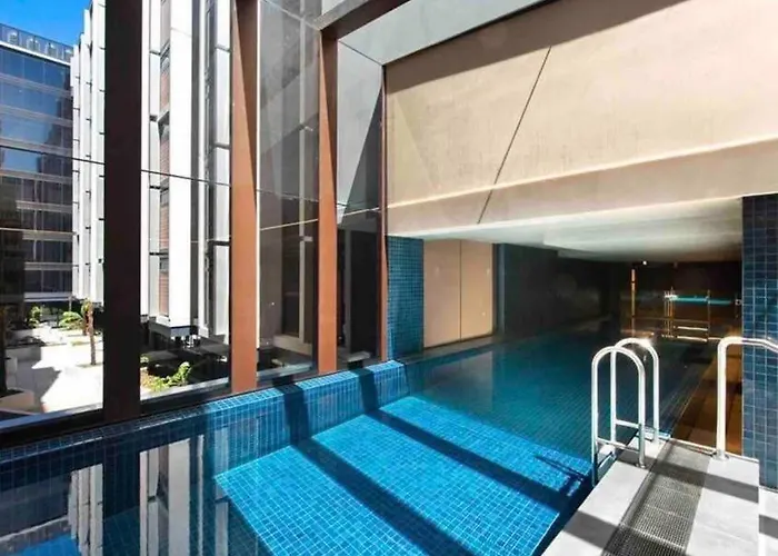 Midnight Luxe: Urban Braddon Apartment with Skyline Views Canberra