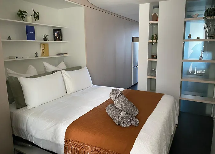 Stylish Central Lake View Apartment - Free Parking Canberra
